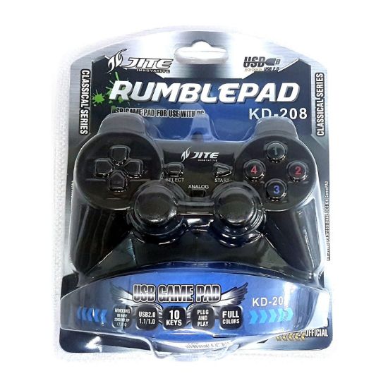 POWERMASTER PM-17172 USB GAME PAD JOYSTICK TİTREŞİMLİ ANALOG OYUN KOLU resmi