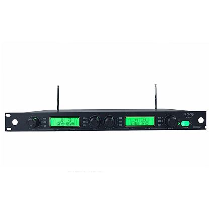 ROOF R-404 4 KANAL UHF KABLOSUZ MİKROFON RECEIVER resmi