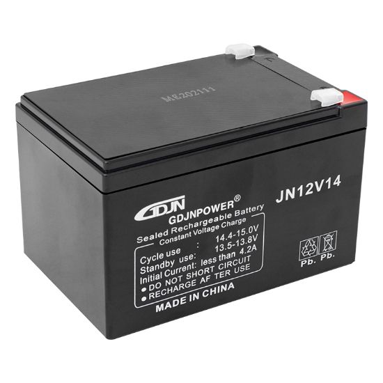 GDJN JN12V14 12 VOLT - 14 AMPER ELEKTRİKLİ BİSİKLET AKÜSÜ (150 X 95 X 98 MM) resmi