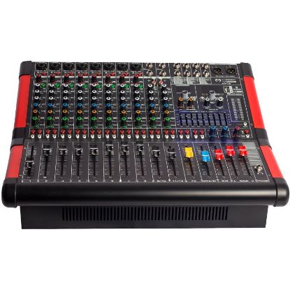 MAGICVOICE MV-A1200 12 XF CH-2X650-W USB/BT POWER MIXER resmi