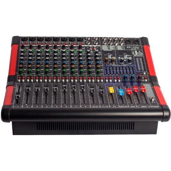 MAGICVOICE MV-A1200 12 XF CH-2X650-W USB/BT POWER MIXER resmi