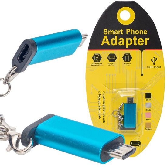 POWERMASTER TYPE-C TO SAMSUNG ANDROID MICRO USB OTG APARAT ANAHTARLIK resmi