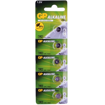 GP 192 1.5 VOLT LR 41 ALKALİN DÜĞME PİL (5Lİ PAKET FİYATI) resmi