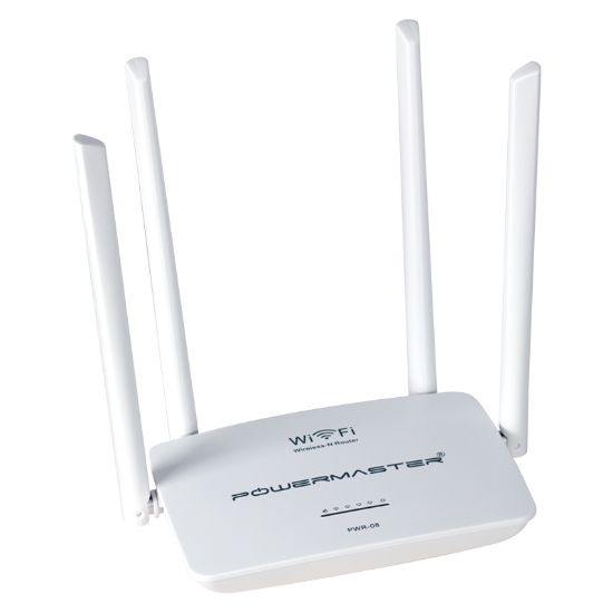 POWERMASTER PW-WR08 300 MBPS ACCESS POINT+REPEATER 4 ANTENLİ KABLOSUZ ROUTER (PWR-08) resmi