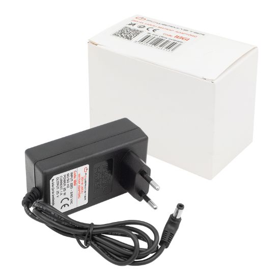 POWERMASTER PM-1861 25 VOLT - 1 AMPER - 25 WATT 5.5*2.5 L UÇLU ŞARJLI MATKAP ADAPTÖRÜ resmi