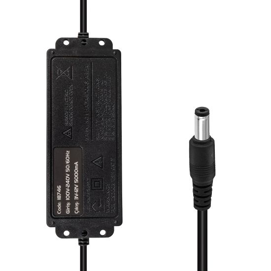 POWERMASTER 3 VOLT - 12 VOLT - 5 AMPER ÇOK UÇLU AYARLI KADEMELİ ADAPTÖR resmi