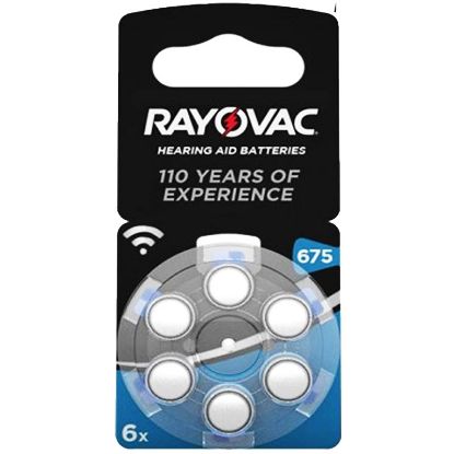 RAYOVAC 675 NO KULAKLIK PİLİ (6LI PAKET FİYATI) resmi