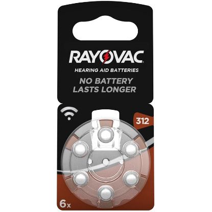 RAYOVAC 312 NO KULAKLIK PİLİ (6LI PAKET FİYATI) resmi