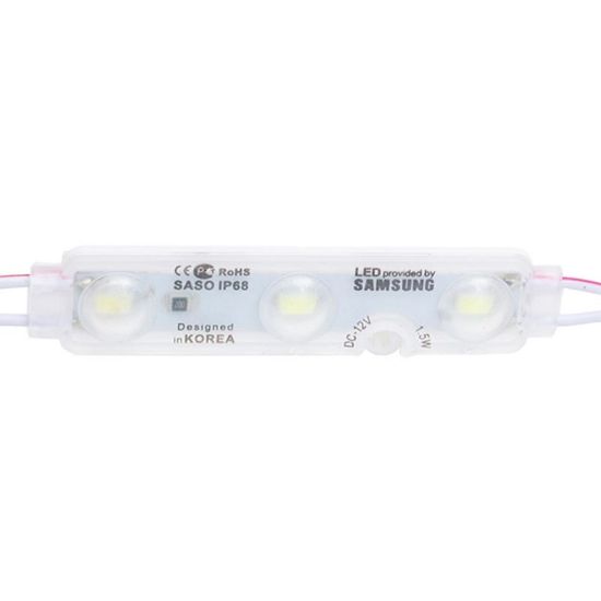 POWERMASTER MODÜL LED 12V 1.5W 5730 SMD YARI MAT KAPAK TP:68 resmi