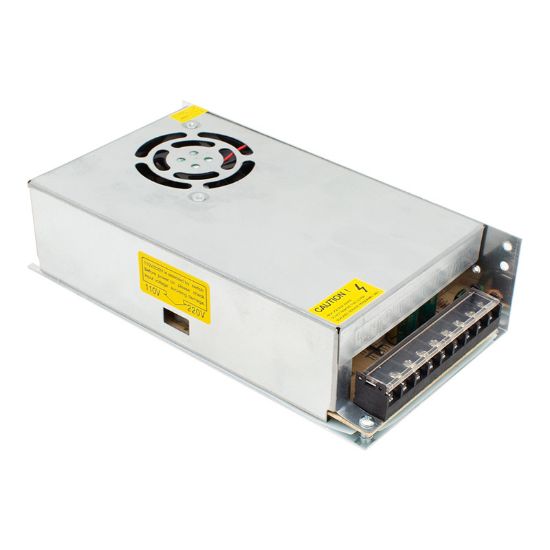 POWERMASTER PM-19313 24 VOLT - 15 AMPER - 360 WATT FANLI METAL KASA ADAPTÖR resmi