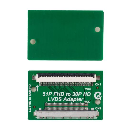 LCD PANEL FLEXİ REPAİR KART 51P FHD TO 30P HD LVDS LVDS TO FPC LG IN SAMSUNG OUT QK0806B resmi