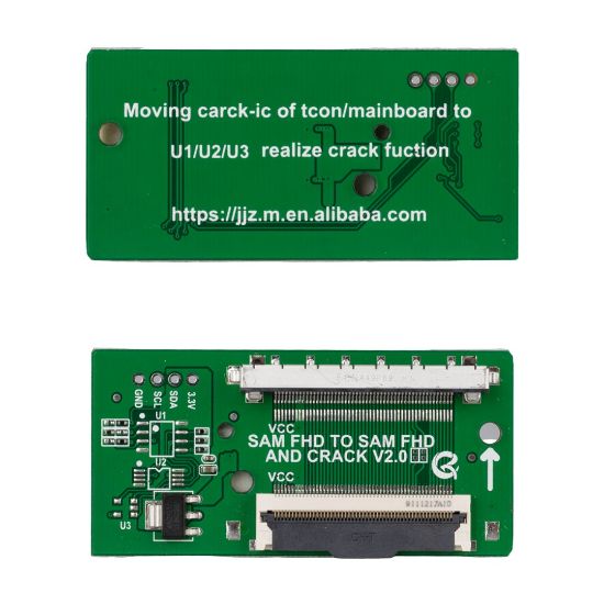 LCD PANEL FLEXİ REPAİR KART FHD FPC TO LVDS SAM FHD İN SAM FHD OUT QK0813B resmi