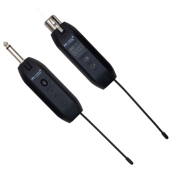 MAGICVOICE MV-19587 UHF GİTAR TİP KABLOLU MİKROFONU KABLOSUZ ÇEVİRİCİ (MİKROFON XLRLİ) resmi