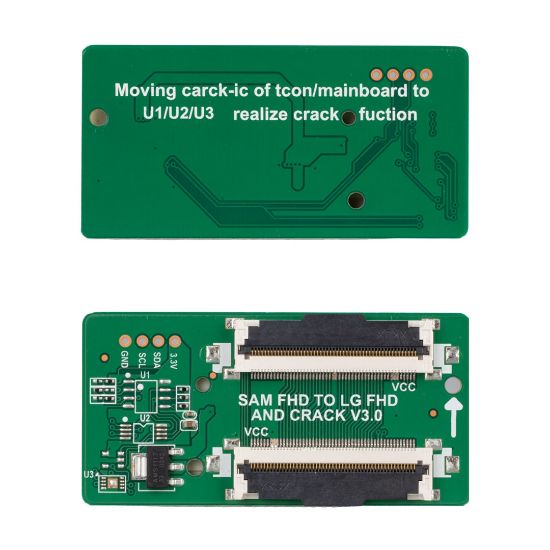 LCD PANEL FLEXİ REPAİR KART FHD LVDS TO FPC SAM FHD İN TO SAM FHD OUT QK0813D resmi