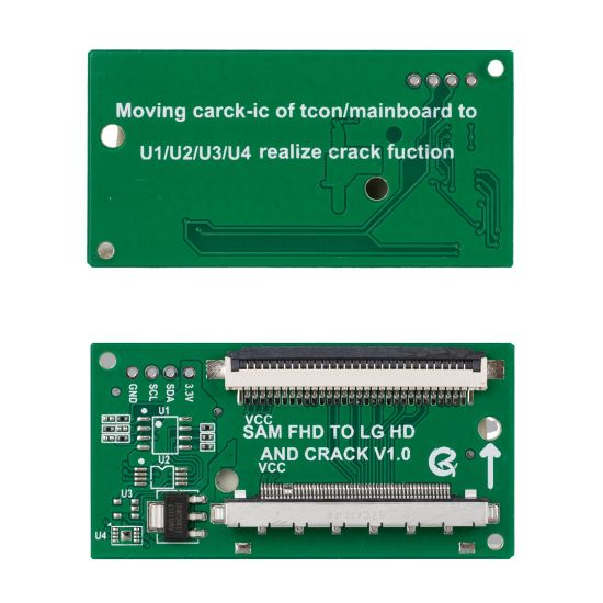 LCD PANEL FLEXİ REPAİR KART SONY FHD TO HD LVDS TO FPC SAM FHD TO LG HD QK0815A resmi