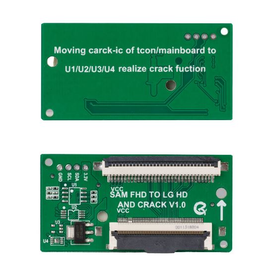 LCD PANEL FLEXİ REPAİR KART SONY FHD TO HD LVDS TO FPC TO FPC  SAM FHD TO LG HD QK0815B resmi