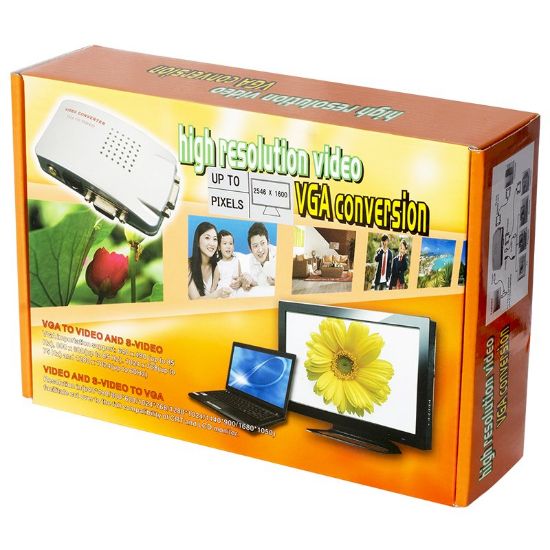 POWERMASTER PM-1963 VGA TO VIDEO GÖRÜNTÜ ÇEVİRİCİ resmi
