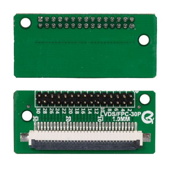 LCD PANEL FLEXİ REPAİR KART LVDS/FPC-30P 1.0MM HD FPC INPUT 30P LVDS TURN PIN QK0823B resmi