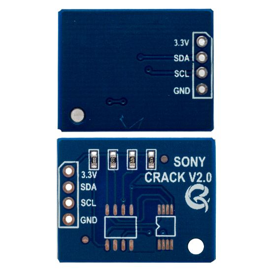 LCD PANEL FLEXİ REPAİR KART SONY CRACK 3.3V SDA SCL GND QK0825A resmi