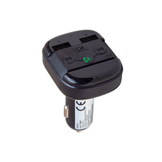 HELLO HL-19681 X12 HANDSFREE ÇİFT USB/SD/BLUETOOTH 12-24 VOLT FM TRANSMITTER resmi