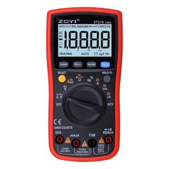 ZOYI ZT-219 TRUE RMS DİJİTAL ÖLÇÜ ALETİ resmi