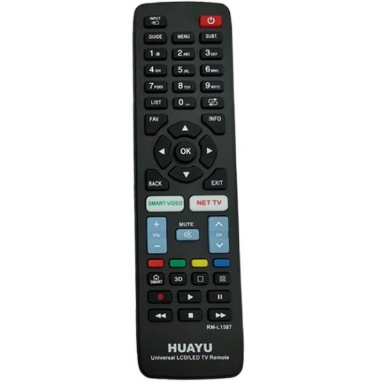 HUAYU KL RM-L1587 SAMSUNG-LG-SONY-PHILIPS-PANASONIC UNIVERSAL LCD TV KUMANDA resmi