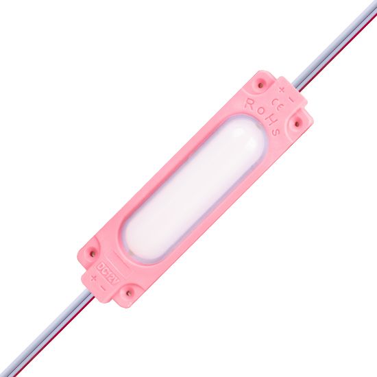 POWERMASTER MODÜL LED 12V 2W PEMBE 68X16 MM resmi