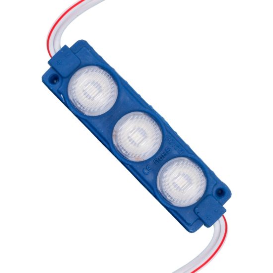 POWERMASTER MODÜL LED 12V 3W MAVİ 74X20 MM 3030 resmi