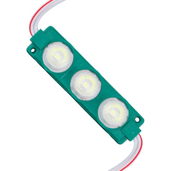 POWERMASTER MODÜL LED 12V 3W YEŞİL 74X20 MM 3030 resmi