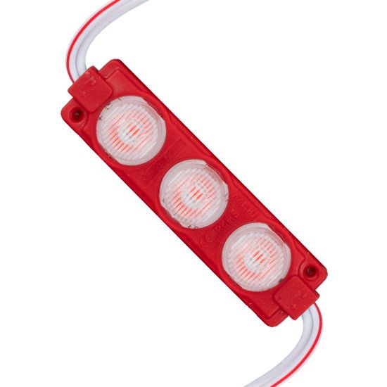 POWERMASTER MODÜL LED 12V 3W KIRMIZI 74X20 MM 3030 resmi