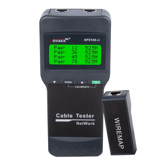 NOYAFA NF-8108A DIGITAL NETWORK KABLO TEST CİHAZI resmi