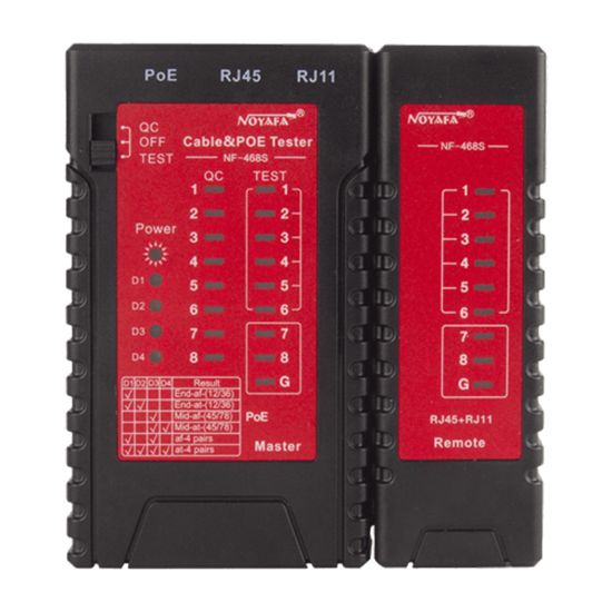 NOYAFA NF-468S RJ45/RJ11/POE KABLO TEST CİHAZI resmi