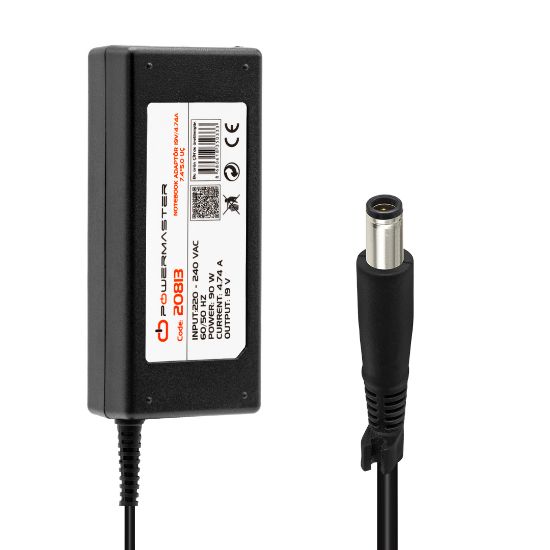 POWERMASTER 19 VOLT - 4.74 AMPER 7.4*5.0 UÇLU HP NOTEBOOK ADAPTÖR resmi