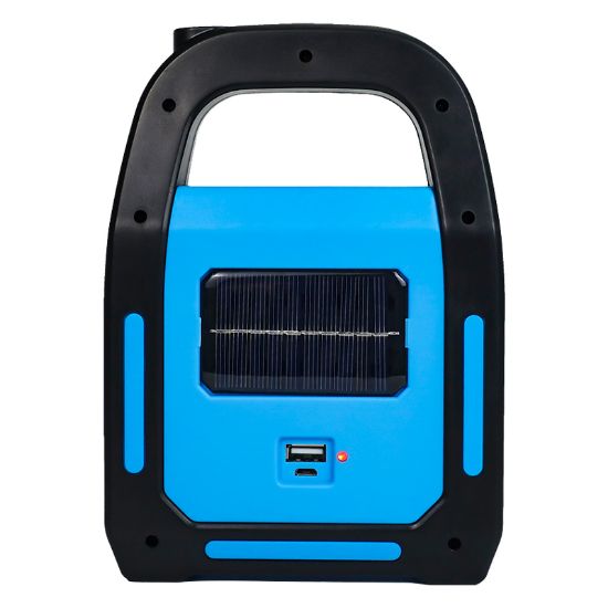 POWERMASTER HB-9707A-2 3 KADEMELİ USB ÇIKIŞLI ŞARJ EDİLEBİLİR SOLAR LAMBA resmi