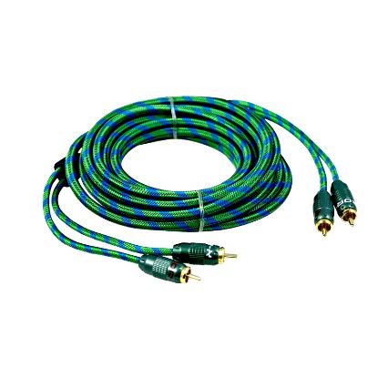 FOR-X X-1122G 2 RCA + 2 RCA BAKIR 5 METRE KABLO resmi