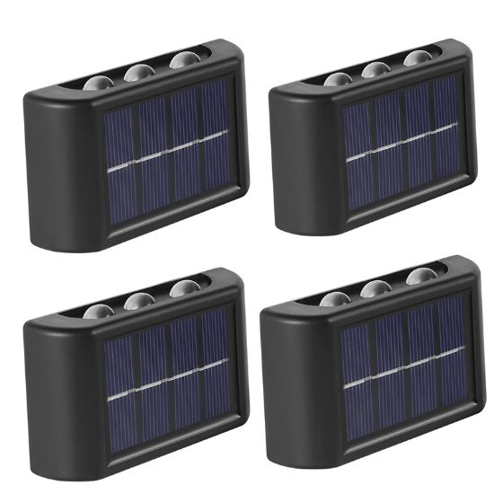 POWERMASTER DUVAR LAMBASI 4LÜ SET SOLAR APLİK resmi