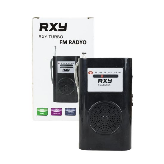 ROXY RXY-TURBO CEP TİPİ MİNİ ANALOG FM RADYO resmi