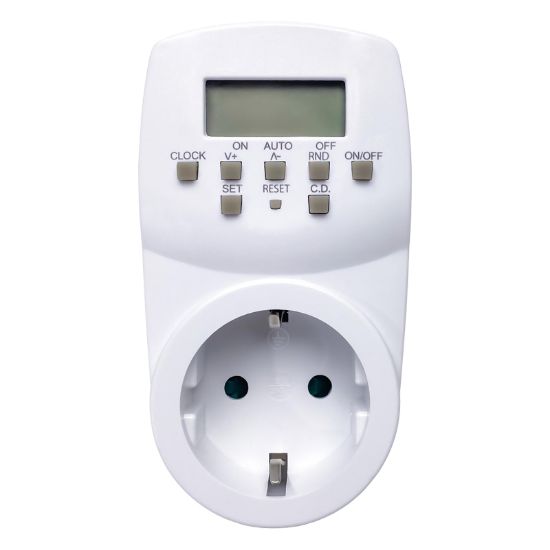 HOROZ TIMER-2 1780W DİGİTAL HAFTALIK ZAMAN AYARLI PRİZ resmi