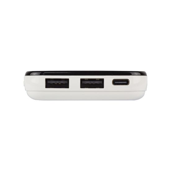 S-LINK IP-G2710 10000 MAH POWERBANK 2 USB PORT BEYAZ LCD GÖSTERGELİ POWERBANK resmi