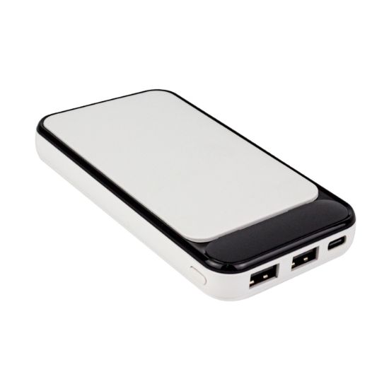 S-LINK IP-G2710 10000 MAH POWERBANK 2 USB PORT BEYAZ LCD GÖSTERGELİ POWERBANK resmi