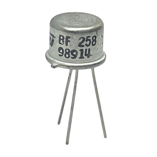 BF 258 TO-39 TRANSISTOR resmi