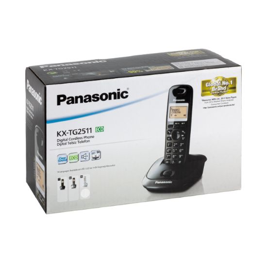 PANASONIC KX-TG2511 DECT BEYAZ TELSİZ TELEFON resmi