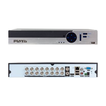 PLATO PL-22034 16 KANAL 5IN1 1080N 5 MP DESTEKLİ DVR KAYIT CİHAZI (H265) resmi