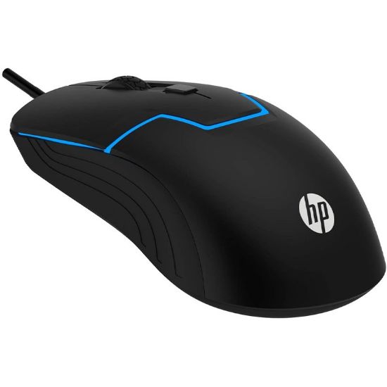 HP M-100 IŞIKLI USB OPTİK KABLOLU GAMING MOUSE resmi