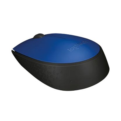 LOGITECH M171 USB KABLOSUZ MAVİ MOUSE resmi