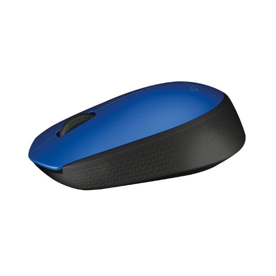 LOGITECH M171 USB KABLOSUZ MAVİ MOUSE resmi