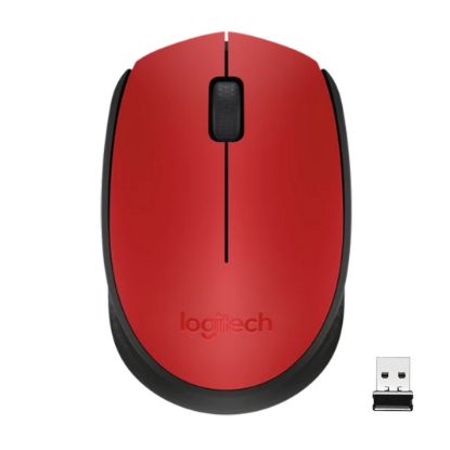 LOGITECH M171 USB KIRMIZI KABLOSUZ MOUSE resmi