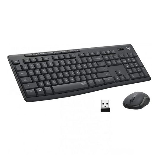 LOGITECH MK295 Q TR SİYAH KABLOSUZ KLAVYE+MOUSE SET resmi