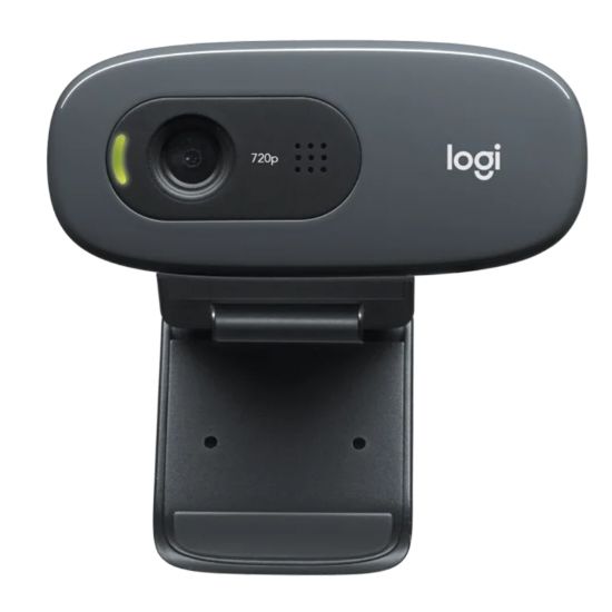 LOGITECH C270 HD SİYAH MİKROFONLU WEBCAM resmi