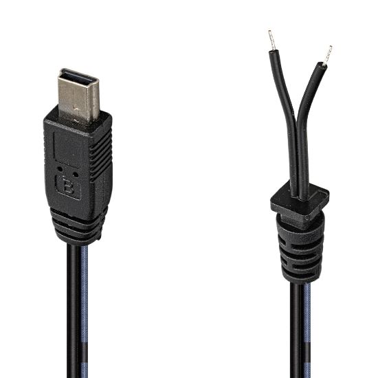 WEKO YERLİ ÜRETİM 1.2 METRE 18/0.10BS*2F MİNİ USB YEDEK ADAPTÖR KABLOSU resmi